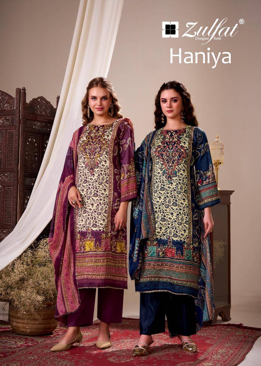 Zulfat haniya Dress materials online Mumbai